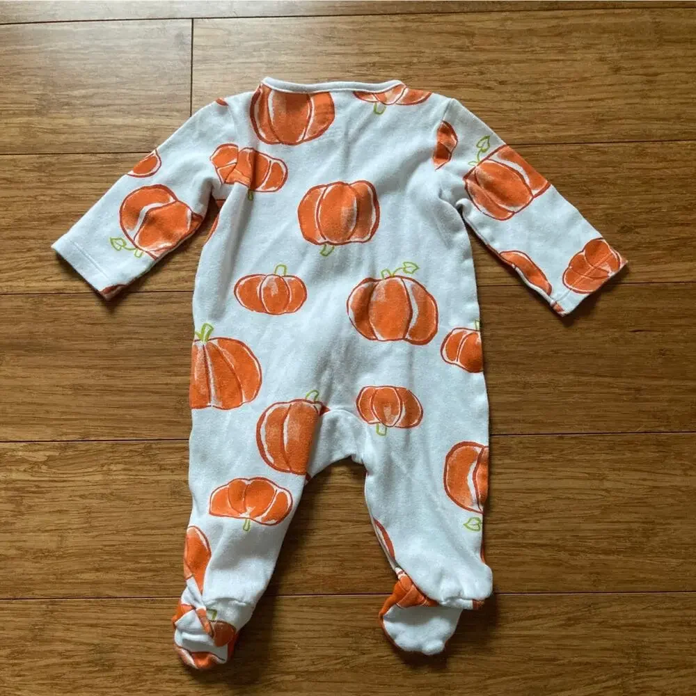 Carter’s Little Pumpkin Footie Pajamas, Size 3M